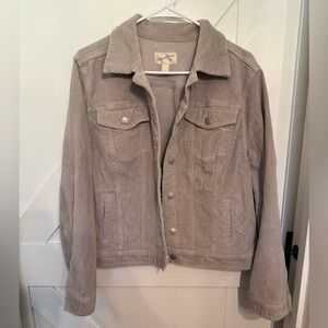 Grey Corduroy Jacket